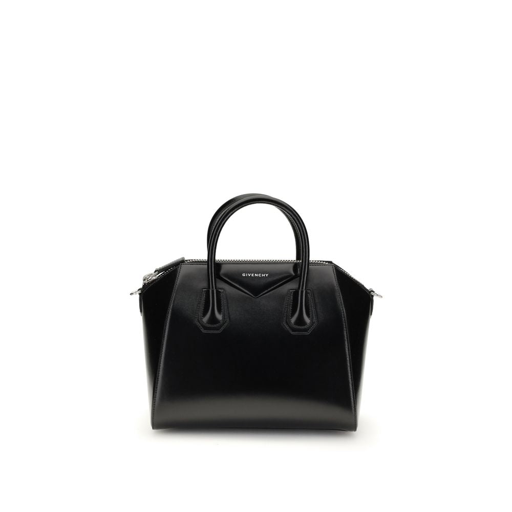 Small Antigona Box Calf Leather Handbag