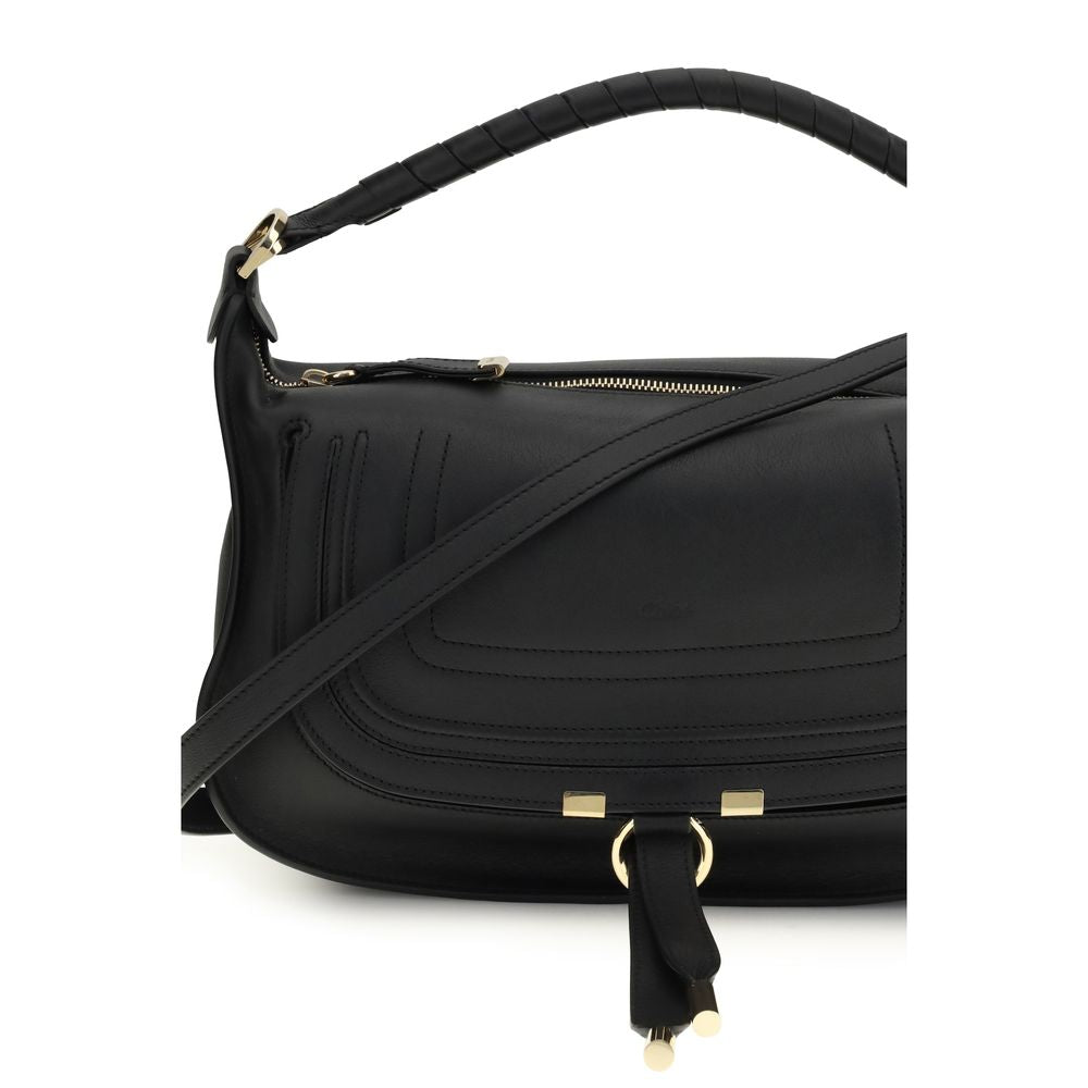 Marcie Small Calfskin Shoulder Bag