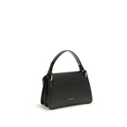 Black Calf Leather C-Me Shoulder Bag