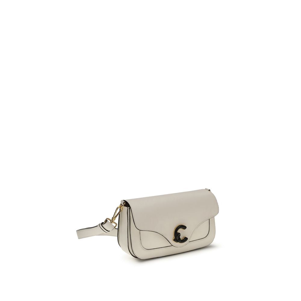 C-Me Shoulder Bag In Smooth Calf Leather