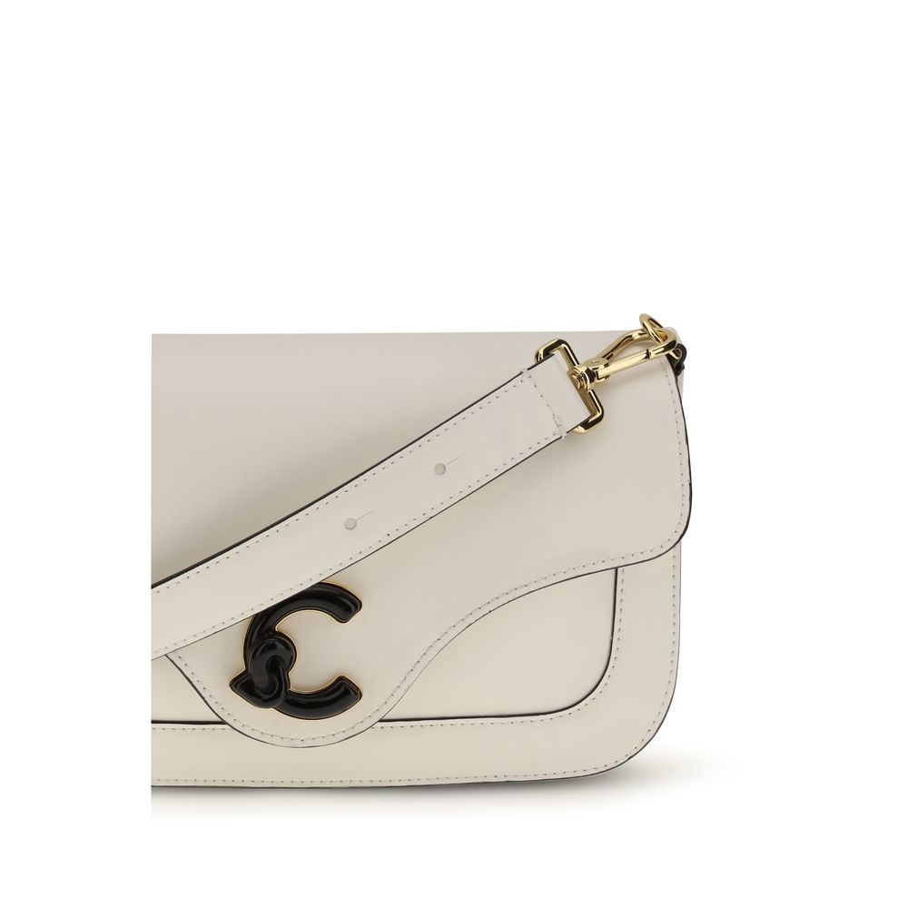 C-Me Shoulder Bag In Smooth Calf Leather