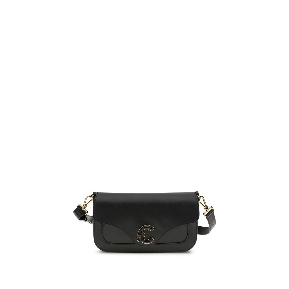 C-Me Shoulder Bag In Smooth Calf Leather