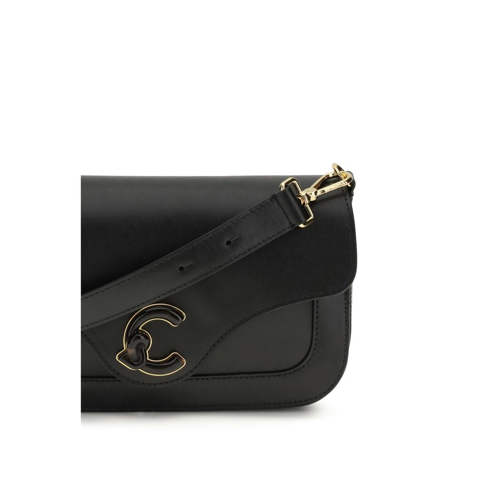 C-Me Shoulder Bag In Smooth Calf Leather