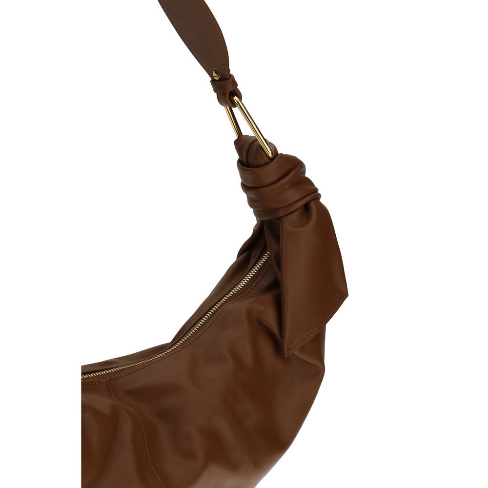 Furoshiki Smooth Calf Leather Shoulder Bag