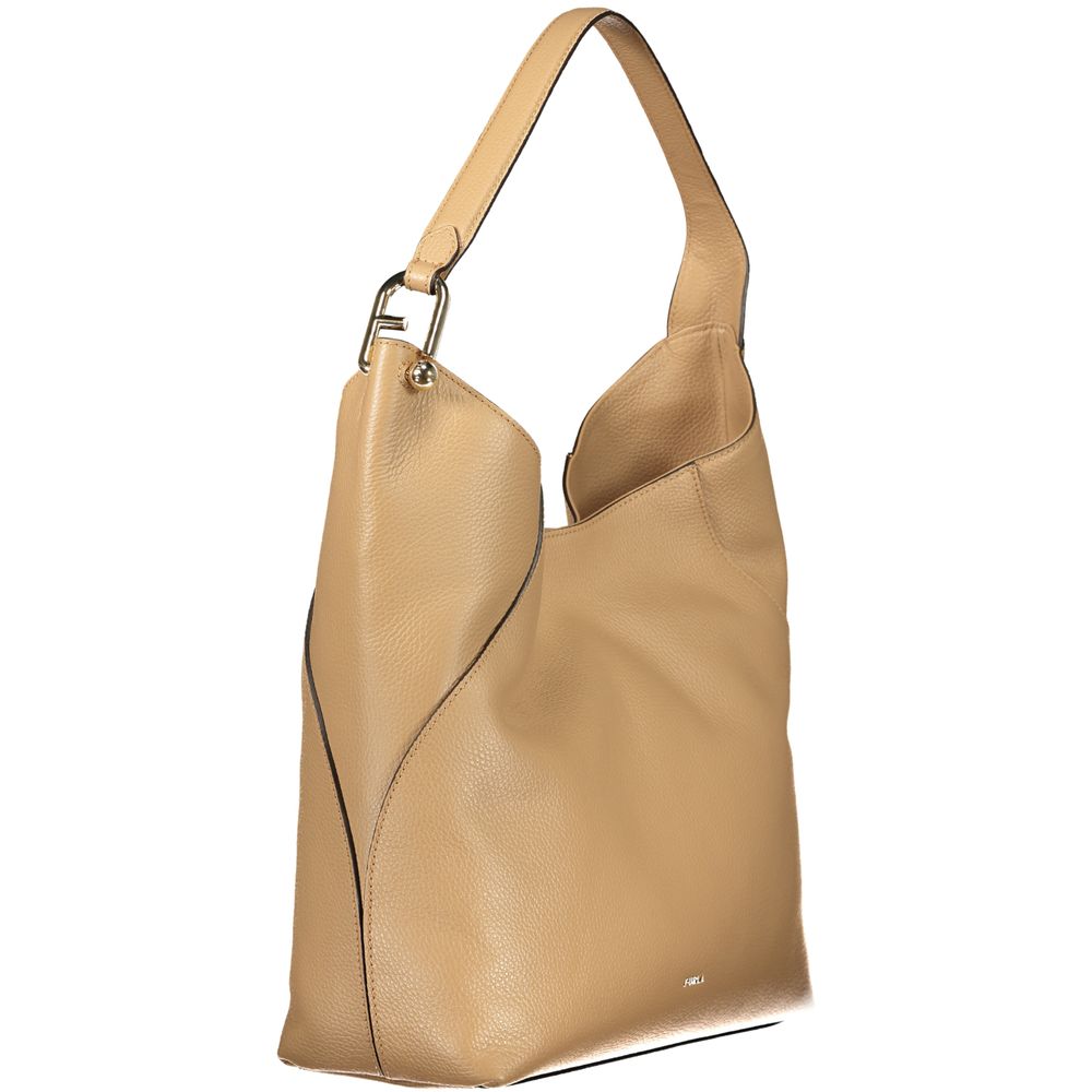 Marrone Leather Lara Shoulder Bag