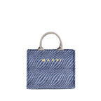 Zebra Print Fabric Tote
