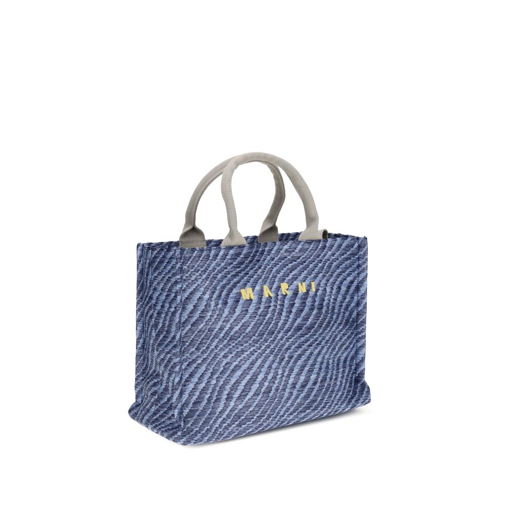 Zebra Print Fabric Tote