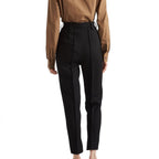Virgin Wool High-Waist Pants