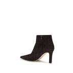 Goatskin Tapered Toe Ankle Boots