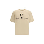 Beige Cotton Jersey T-Shirt