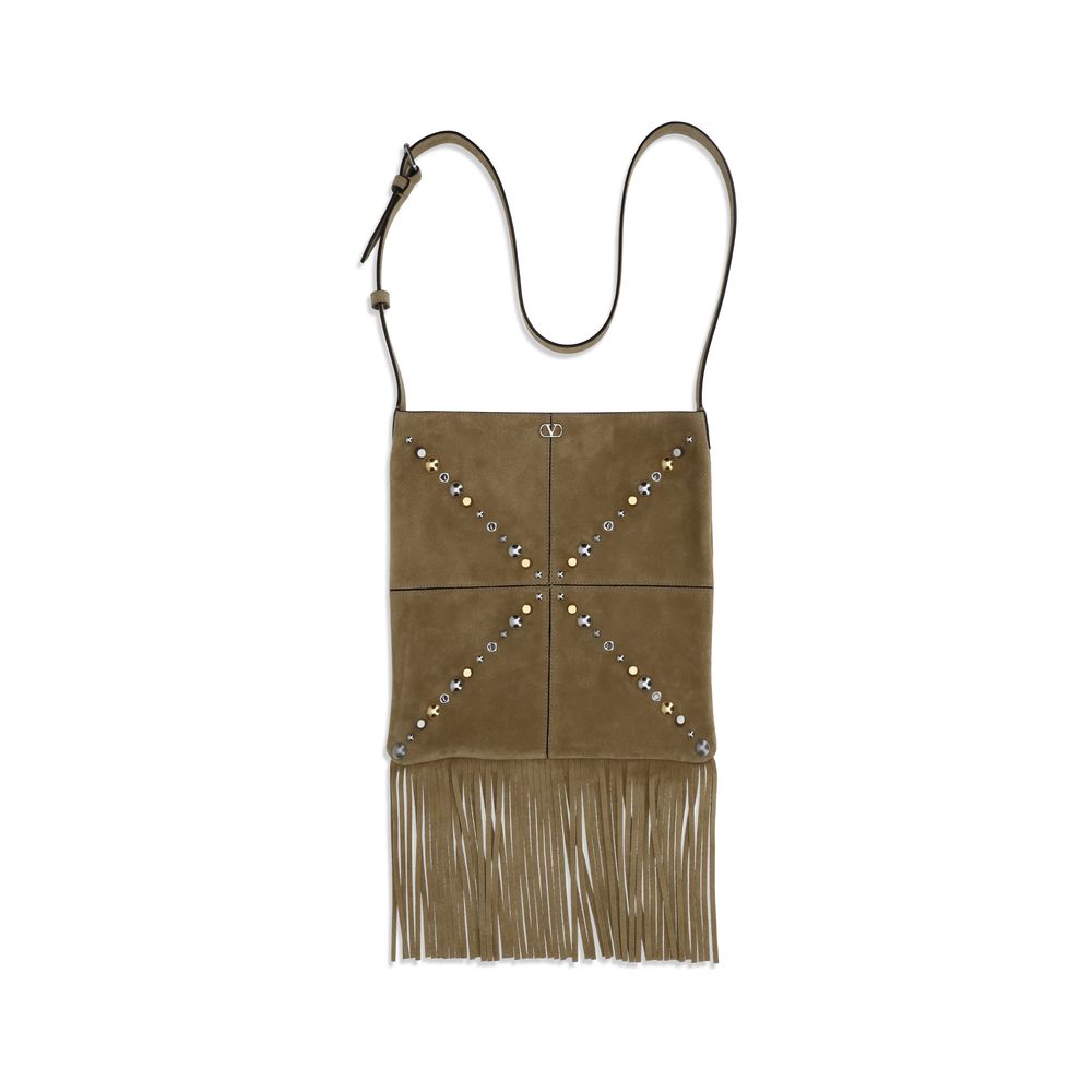 Nellcôte Fringed Suede Shoulder Bag