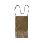 Nellcôte Fringed Suede Shoulder Bag