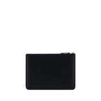 Calfskin Silver Eyelet Coin Purse