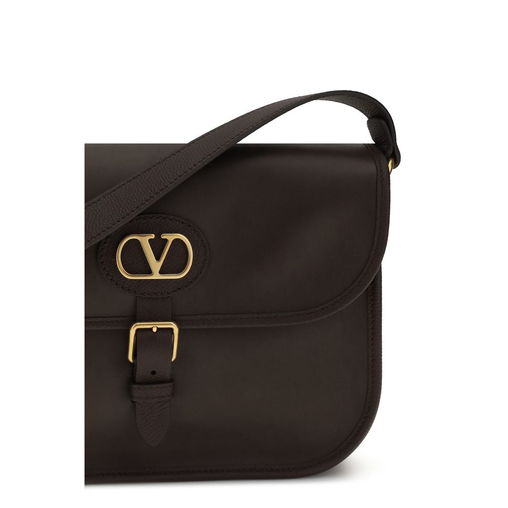 Antibes Shoulder Bag In Brown Calfskin