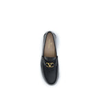 Signature VLogo Calf Leather Slip-On Loafers