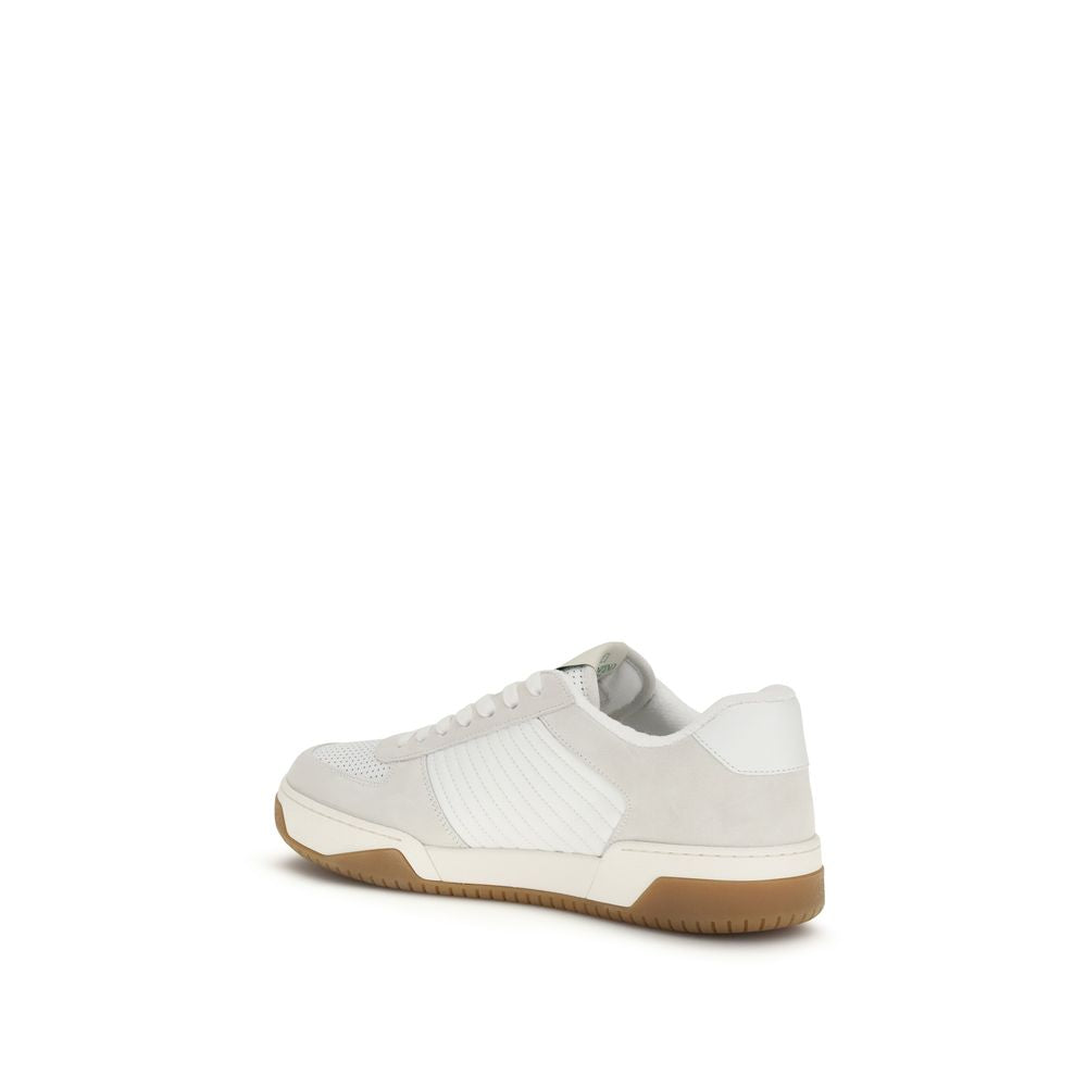 Sparry VLogo Leather Athletic Sneakers