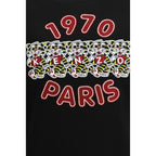 Wild Tiger Embroidered Cotton Sweatshirt