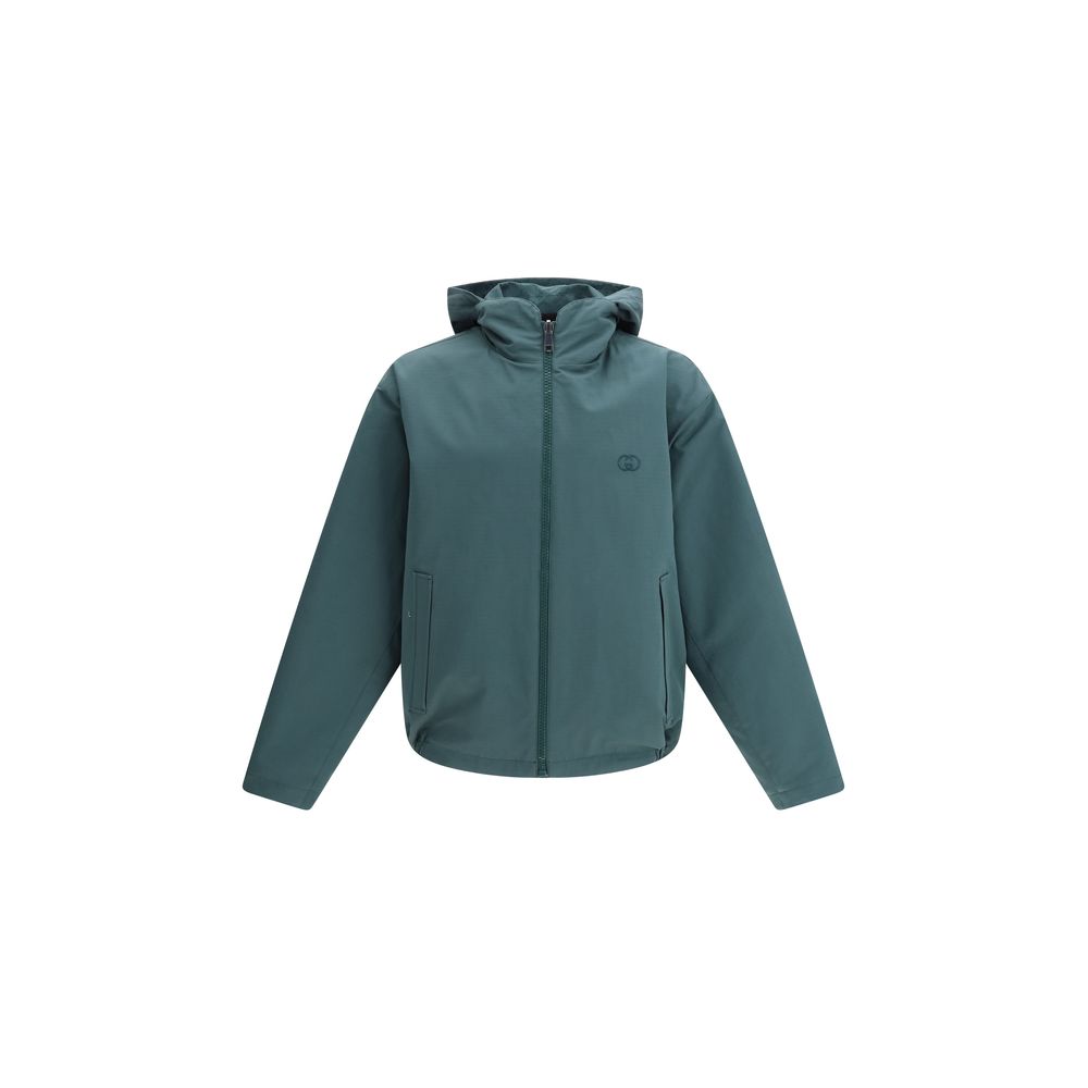 Reversible GG Motif Cotton Ripstop Jacket