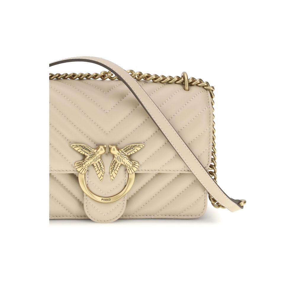 Mini Love Quilted Calfskin Shoulder Bag