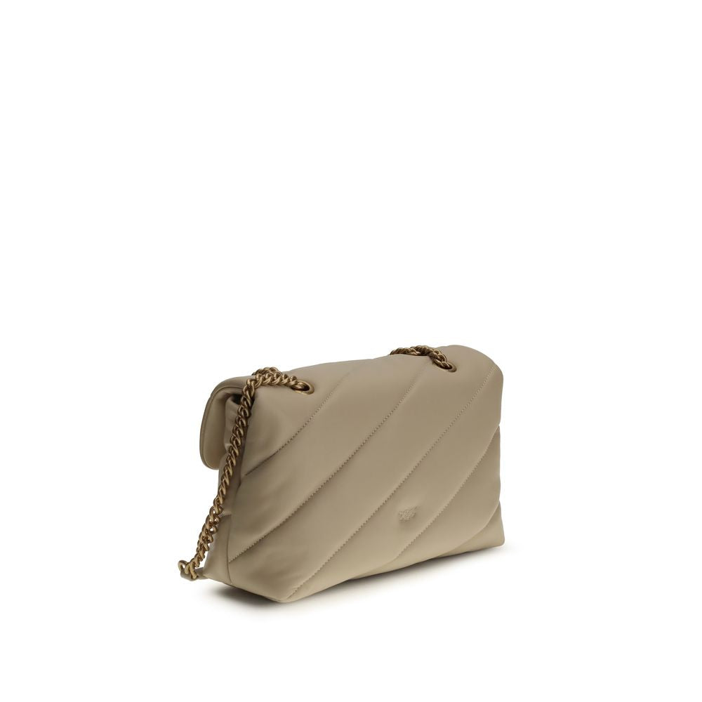 Quilted Calfskin Love Classic Shoulder Bag