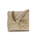 Quilted Calfskin Love Classic Shoulder Bag