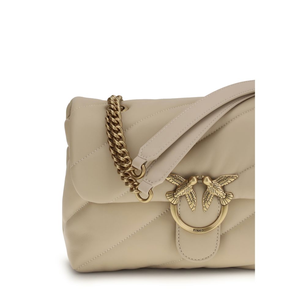 Quilted Calfskin Love Classic Shoulder Bag