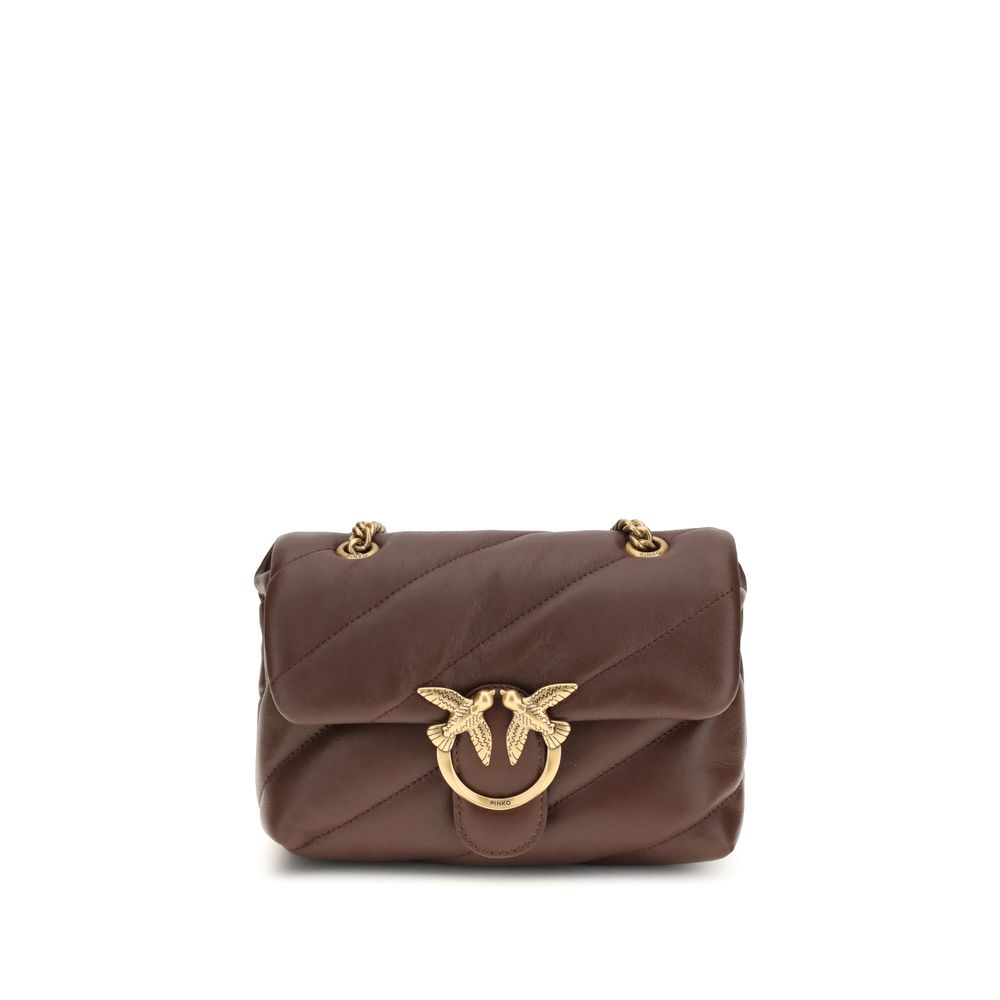 Mini Calfskin Love Puff Shoulder Bag