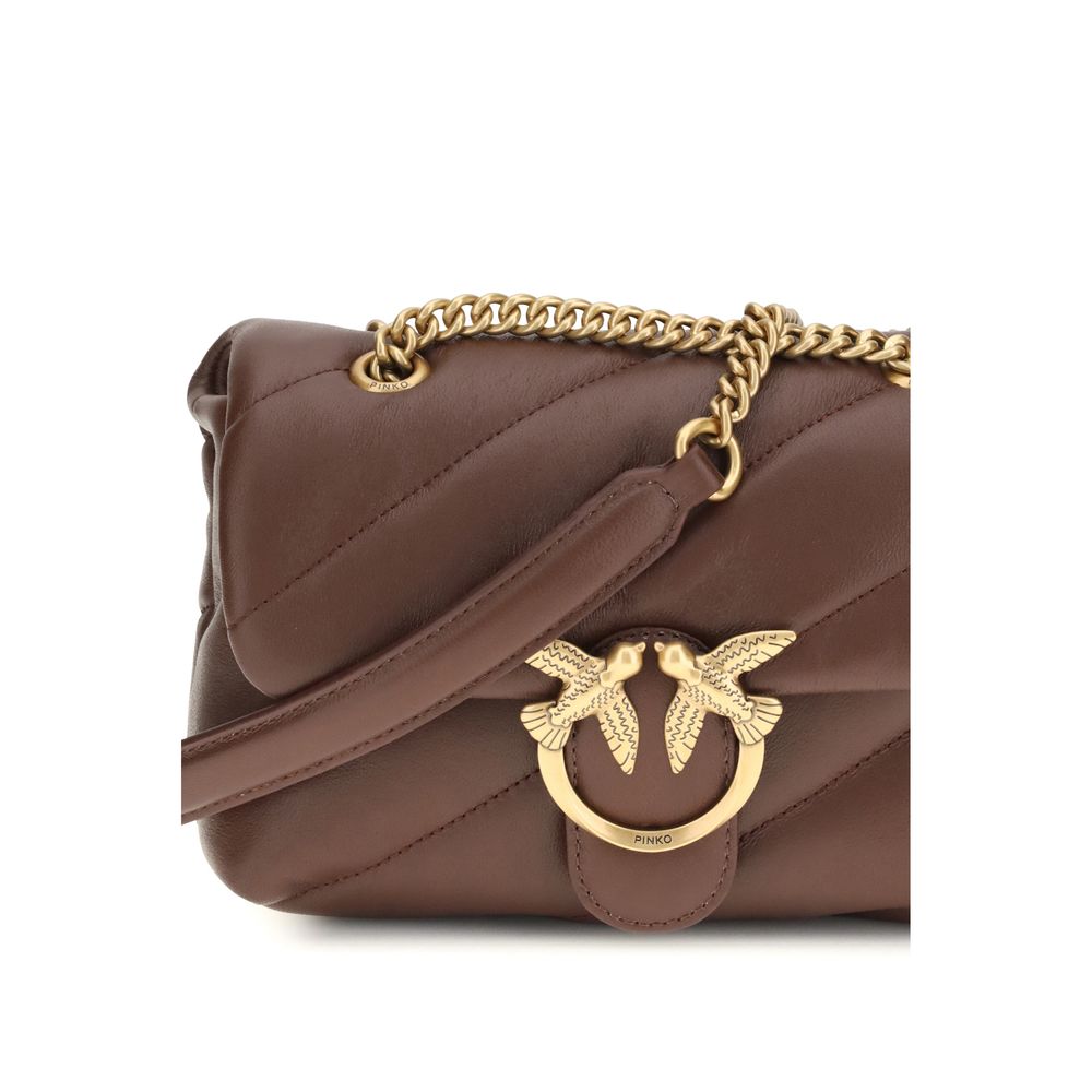 Mini Calfskin Love Puff Shoulder Bag