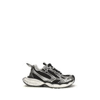 Multicolor Polyurethane & Polyester Athletic Sneakers