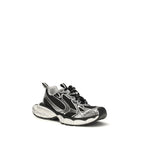 Multicolor Polyurethane & Polyester Athletic Sneakers