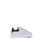 White Calfskin Platform Sneakers