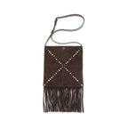 Nellcôte Fringe Shoulder Bag In Calf Leather
