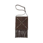 Nellcôte Fringe Shoulder Bag In Calf Leather