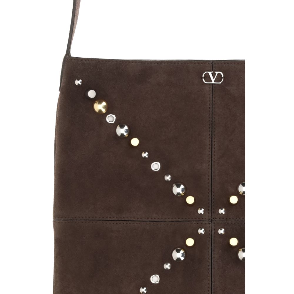 Nellcôte Fringe Shoulder Bag In Calf Leather