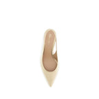 Calf Leather Taylor Slingback Mid Heel Pumps