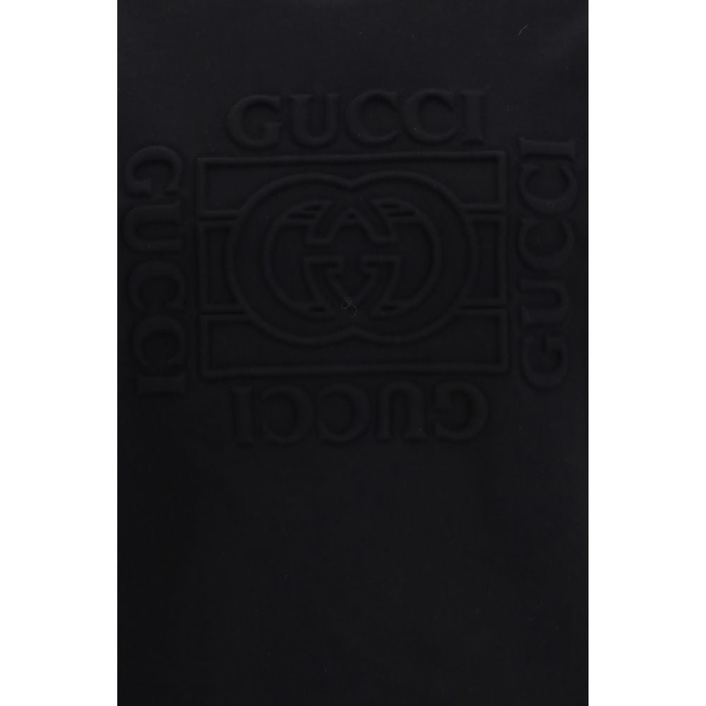 Black Cotton Logo Sweatshirt