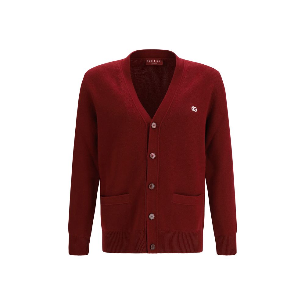 Bordeaux Wool Cashmere Cardigan