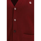 Bordeaux Wool Cashmere Cardigan