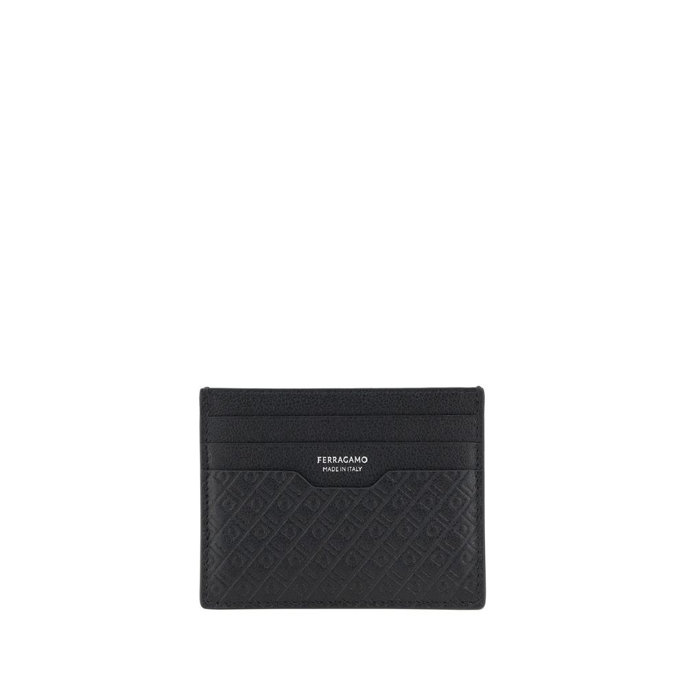 Compact Calfskin Card Holder