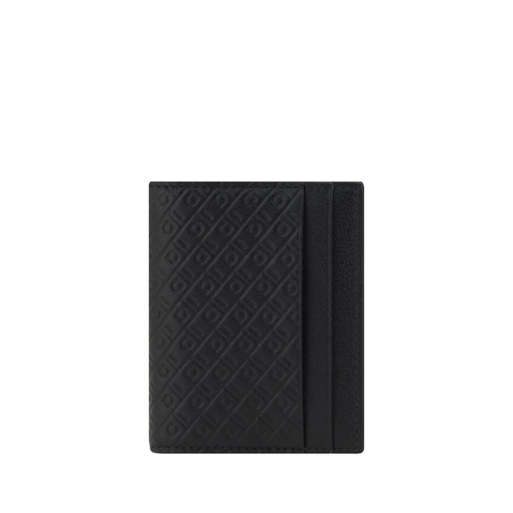 Compact Calfskin Bifold Card Holder