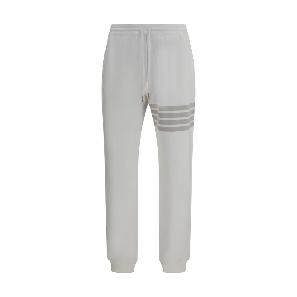 White Cotton Joggers