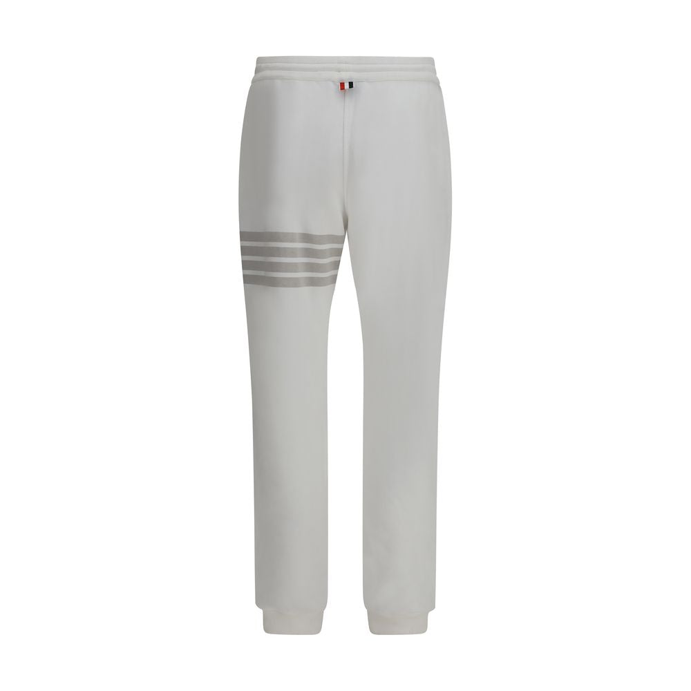 White Cotton Joggers