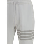 White Cotton Joggers