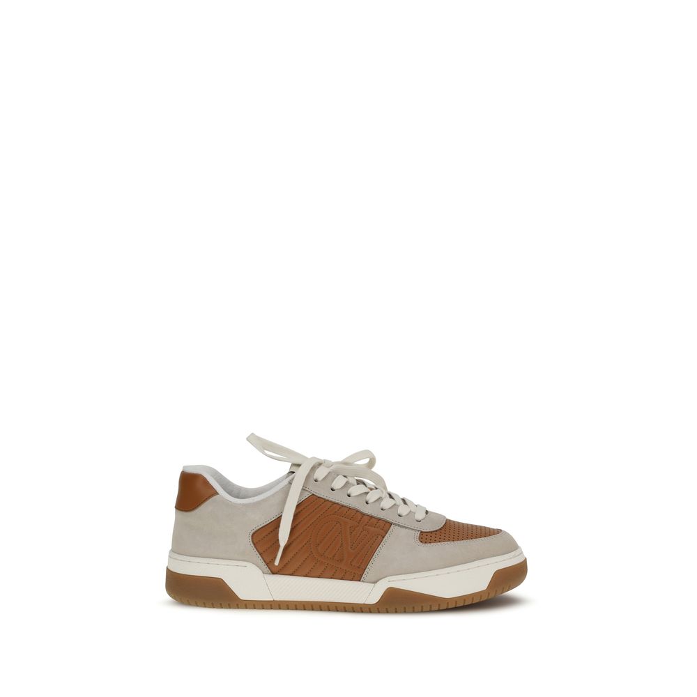 Sparry Leather Athletic Sneakers