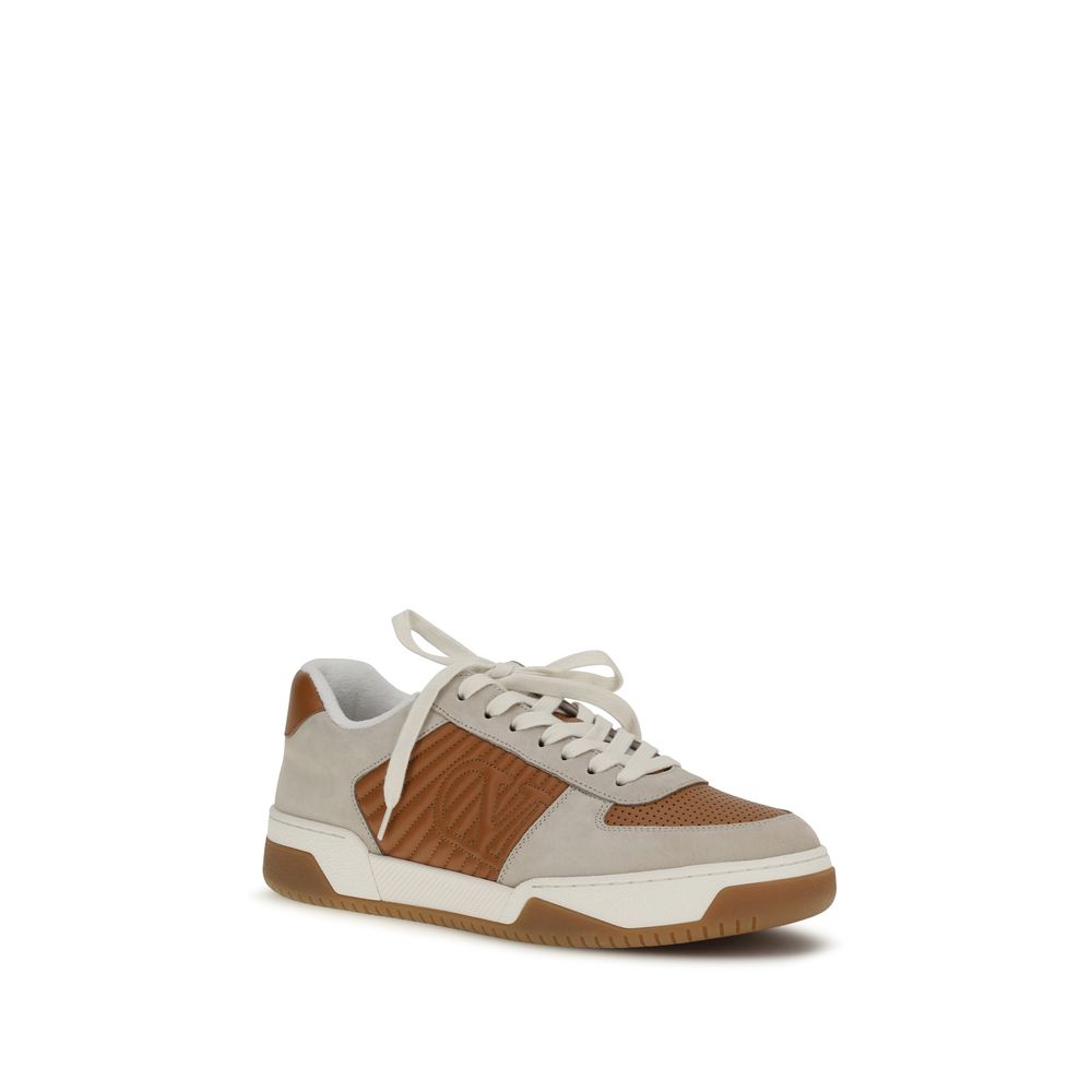 Sparry Leather Athletic Sneakers