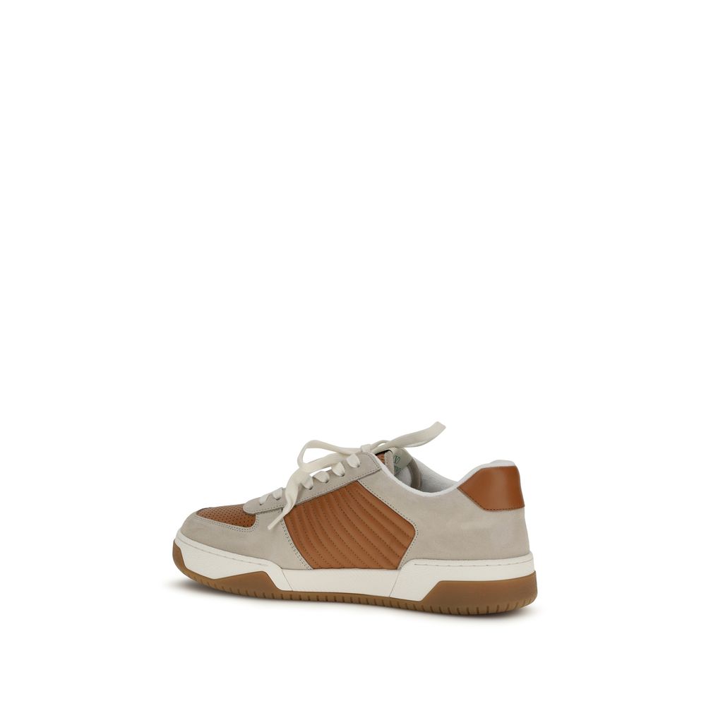 Sparry Leather Athletic Sneakers