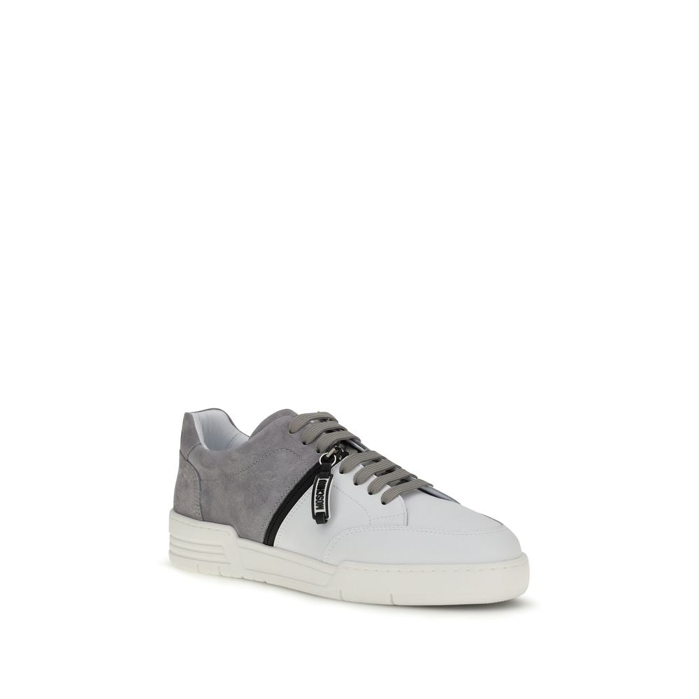 Multicolor Calf Leather Low Top Sneakers
