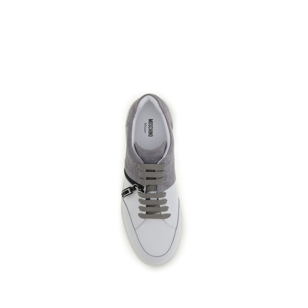 Multicolor Calf Leather Low Top Sneakers