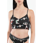 Silky Polyester‑Elastane Stretch Tank