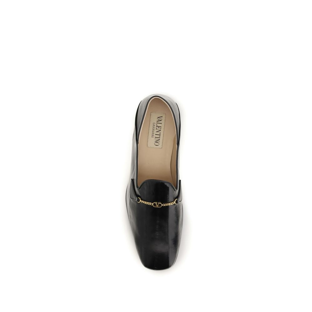 Jiggie Loafers In Eel And Nappa Leather